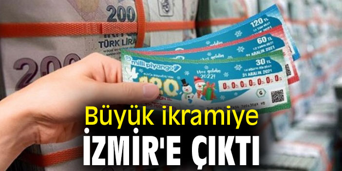 Milli Piyango'da büyük ikramiye İzmir'e çıktı