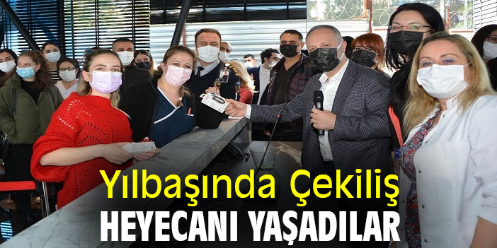 Yılbaşında Çekiliş Heyecanı Yaşadılar