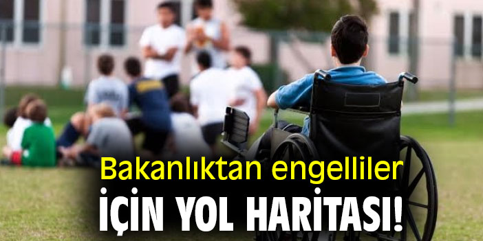Bakanlıktan engelliler için yol haritası!