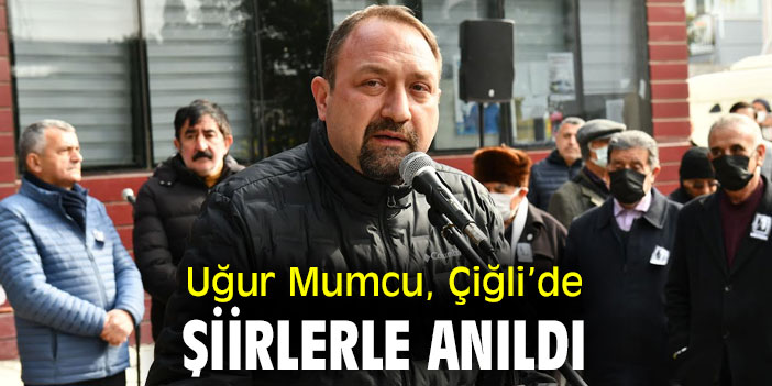 Uğur Mumcu, Çiğli’de Şiirlerle Anıldı