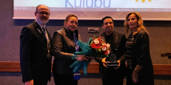 Varyant Rotary'den Meslek Hizmet Ödülü