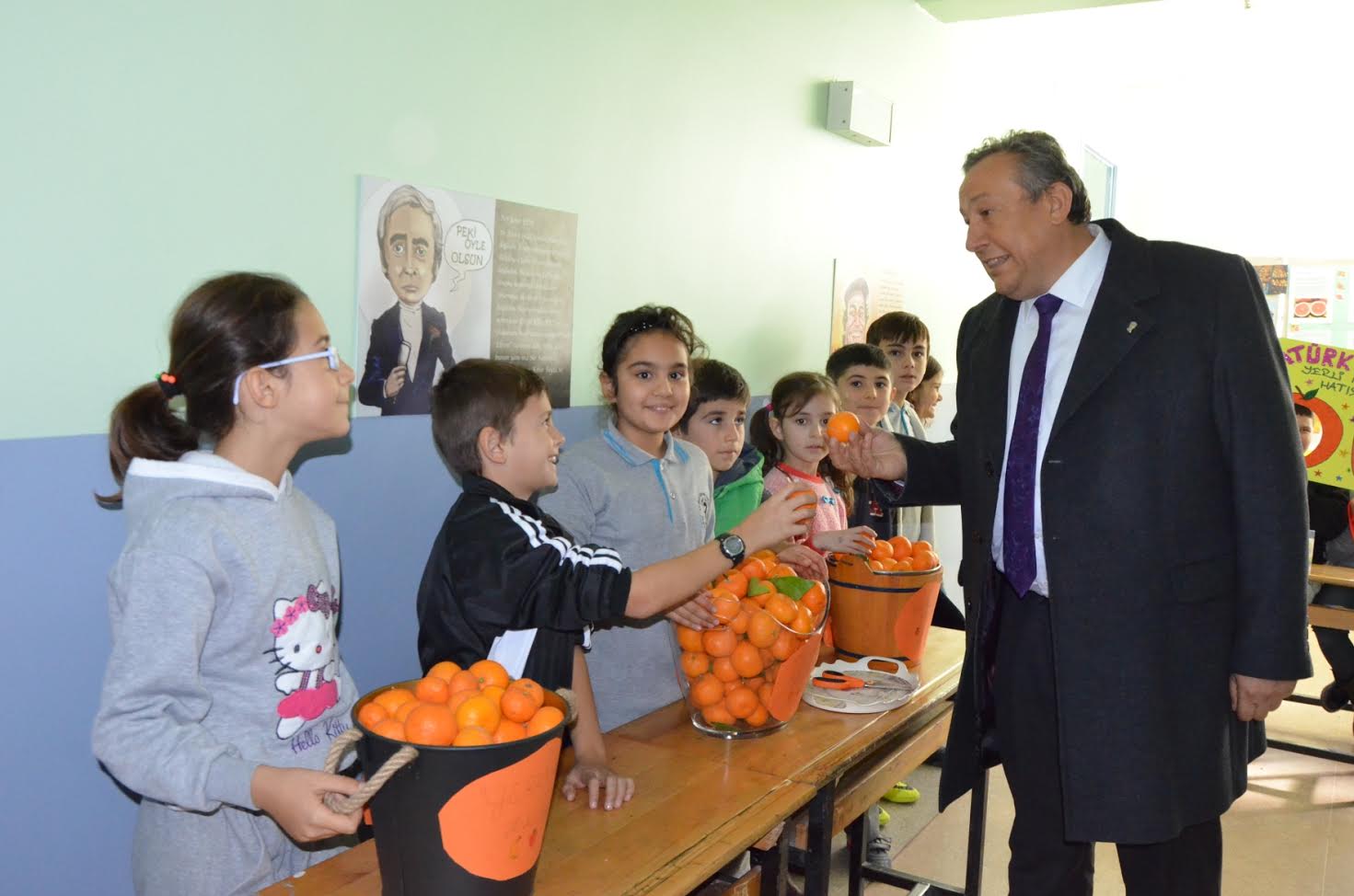 Başkan Tosun miniklerin yerli malı heyecanına ortak oldu