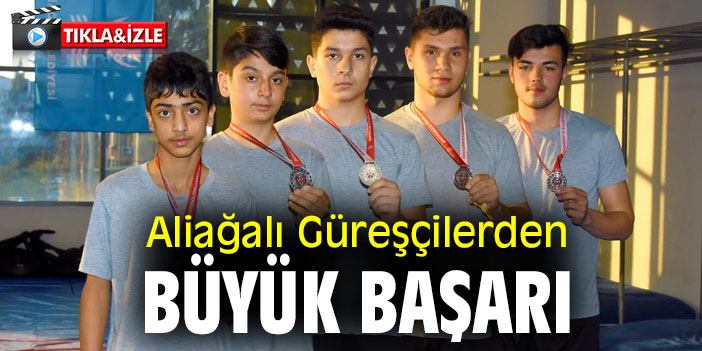 Aliağalı Güreşçilerden Büyük Başarı