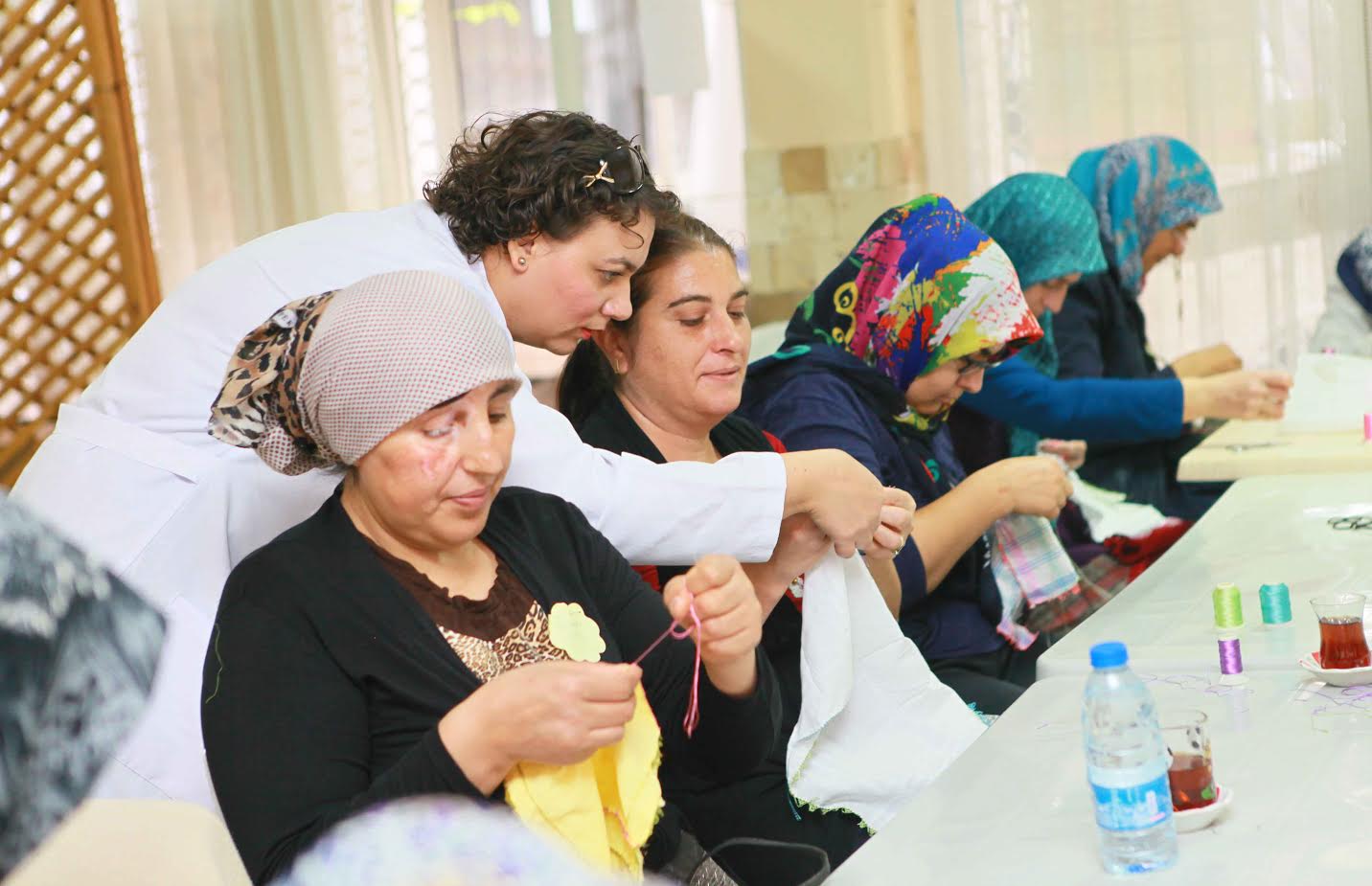 BAYRAKLI'DA ÜRÜNLER GÖRÜCÜYE ÇIKIYOR