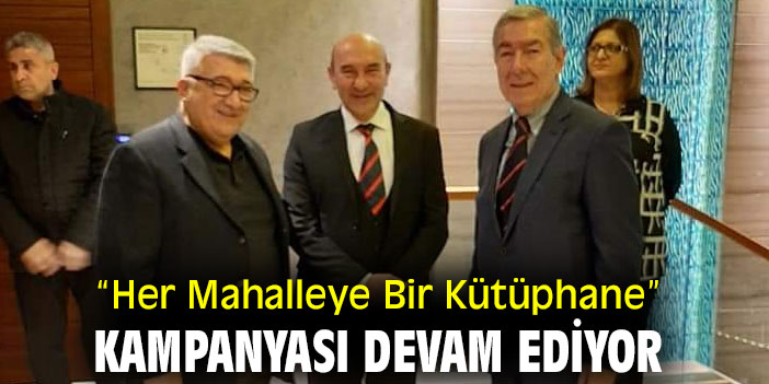 “Her Mahalleye Bir Kütüphane” kampanyası devam ediyor