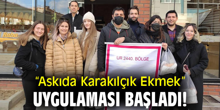 “Askıda Karakılçık Ekmek” uygulaması başladı!