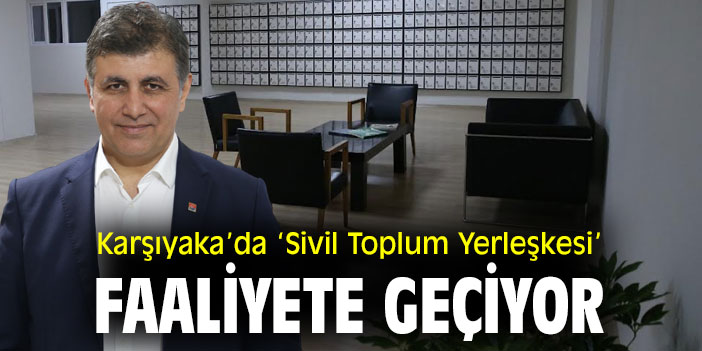 Karşıyaka’da ‘Sivil Toplum Yerleşkesi’ tamamlandı
