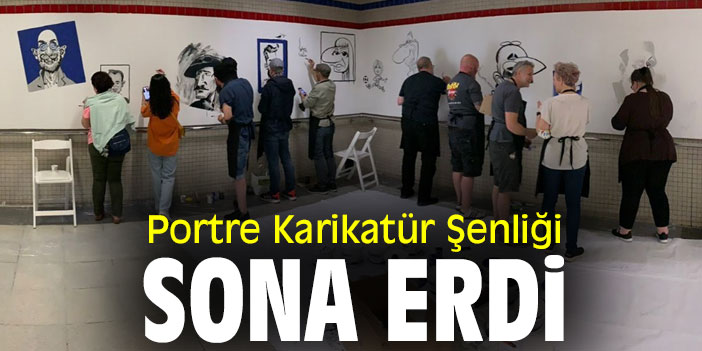 Portre Karikatür Şenliği sona erdi