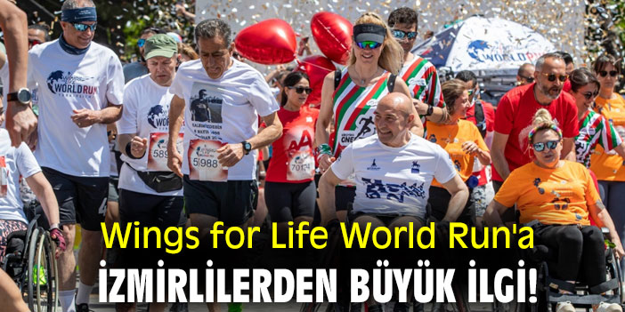Wings for Life World Run'a İzmirlilerden büyük ilgi!