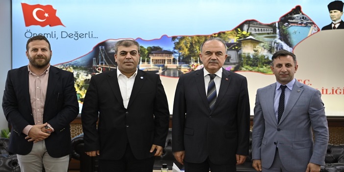 Dünya Gençlik Konseyinden Yalova Valisine ziyaret