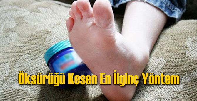 Öksürüğü Kesen En İlginç Yöntem