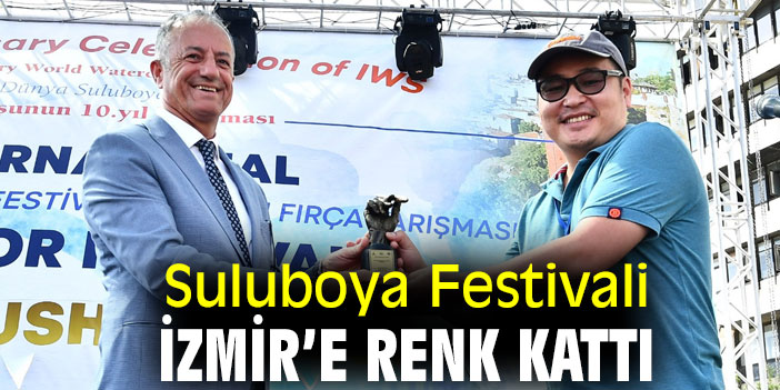 Suluboya Festivali İzmir’e renk kattı