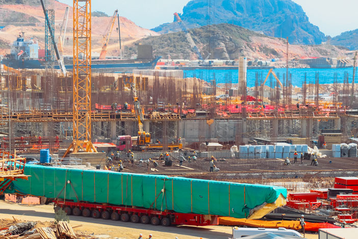 Akkuyu Nükleer Güç Santrali’nde çalışmalar sürüyor