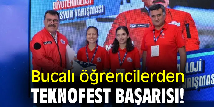 Bucalı öğrencilerden TEKNOFEST başarısı!