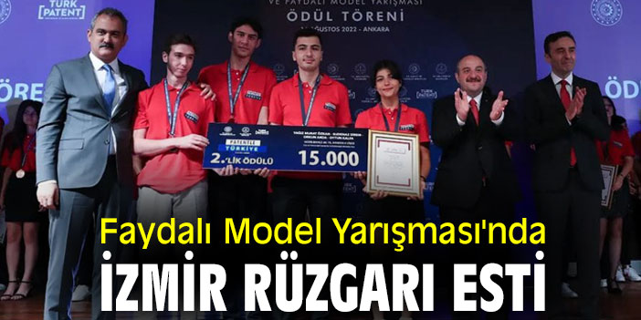 Faydalı Model Yarışması'nda İzmir Rüzgarı Esti