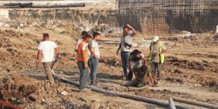 Akü hırsızına suçüstü