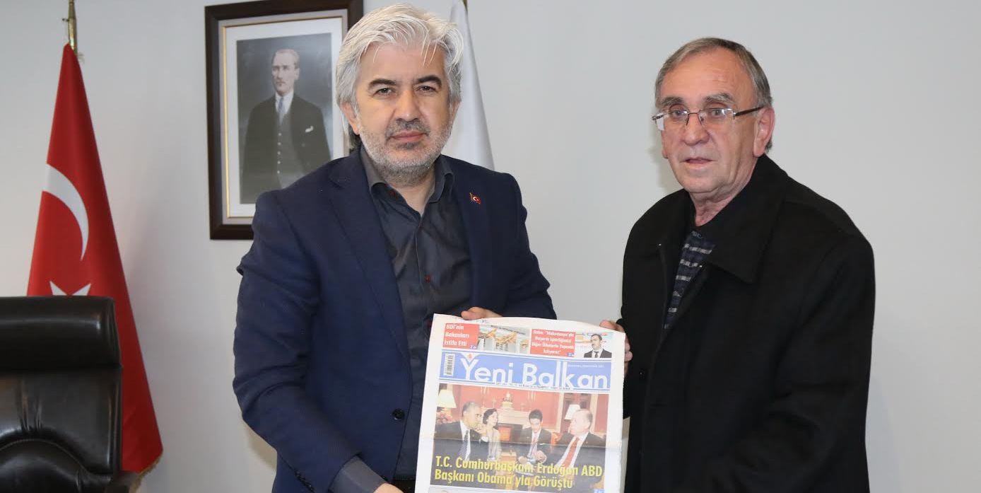 Belediye Başkanı Salih Hızlı, Makedonya’nın selamını aldı