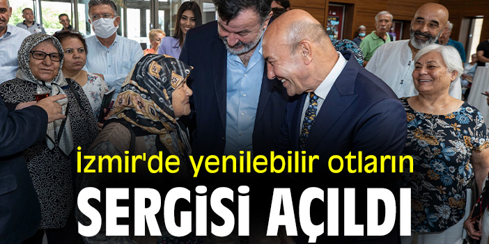 İzmir'de yenilebilir otların sergisi açıldı