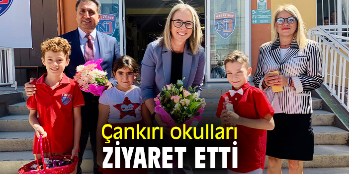 Çankırı okulları ziyaret etti