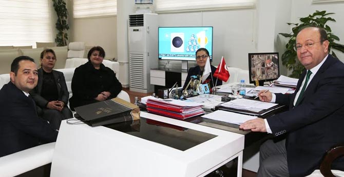 Özakcan'a Teşekkür Ziyareti