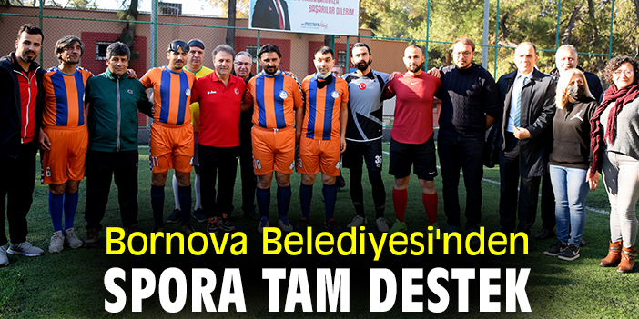 Bornova Belediyesi'nden spora tam destek