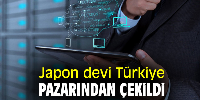 Japon devi Türkiye pazarından çekildi