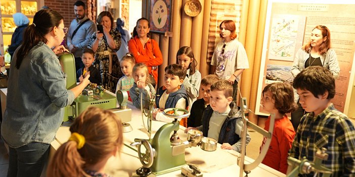 Kağıt Müzesi’nde origami yaptılar