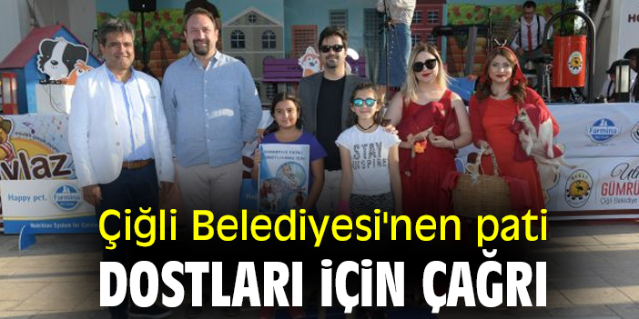 Çiğli Belediyesi'nen pati dostları için çağrı