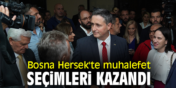 Bosna Hersek'te muhalefet seçimleri kazandı