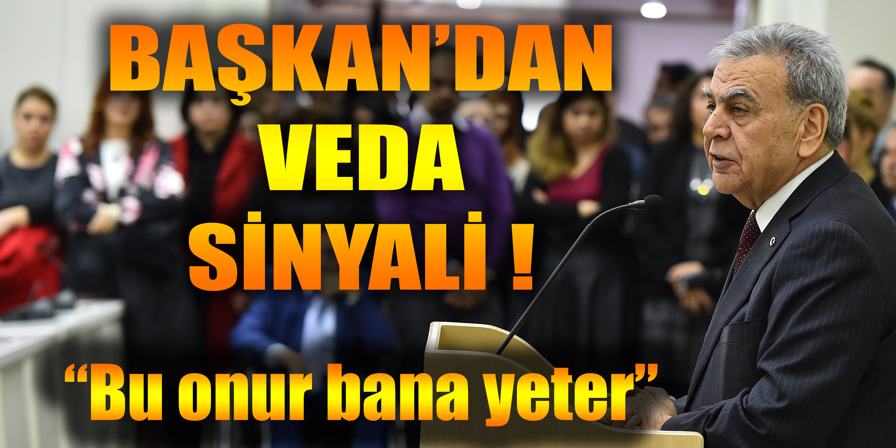Başkan Kocaoğlu veda mı ediyor? "Bu onur bana yeter"