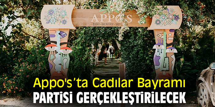 Appo's’ta Cadılar Bayramı partisi gerçekleştirilecek