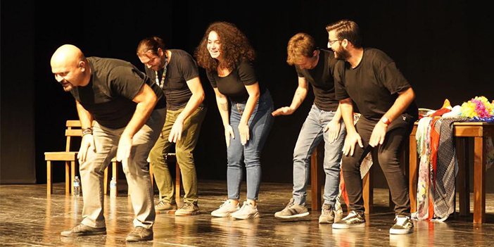 Bir Varmış Bir Yokmuş Doğaçlama Gaziemir'de