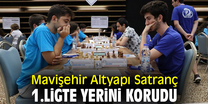 Mavişehir Altyapı Satranç 1.Ligte yerini korudu