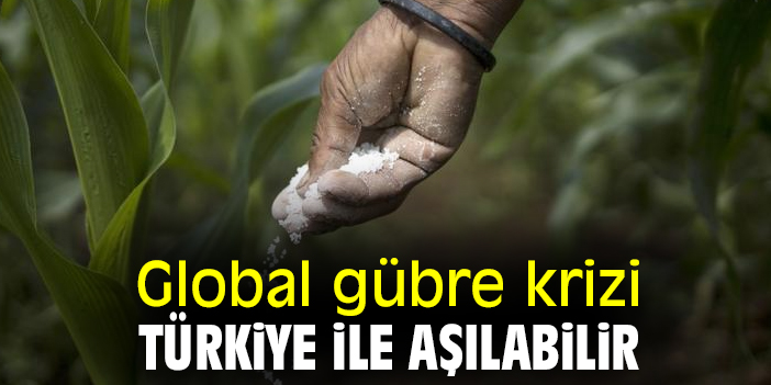 Global gübre krizi Türkiye ile aşılabilir
