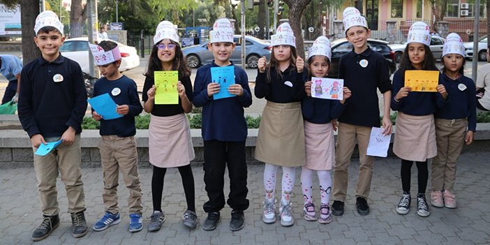 Miniklerden lösemili çocuklara destek