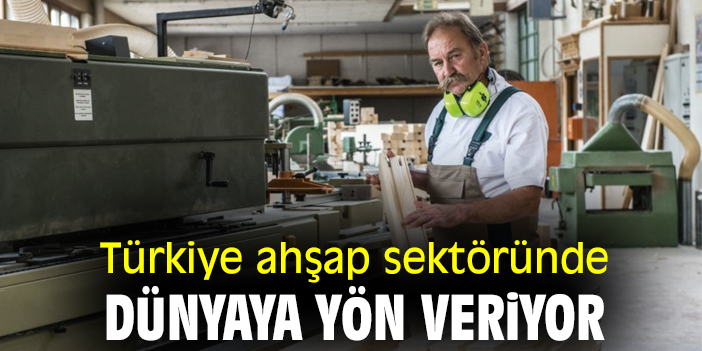 Türkiye ahşap sektöründe dünyaya yön veriyor