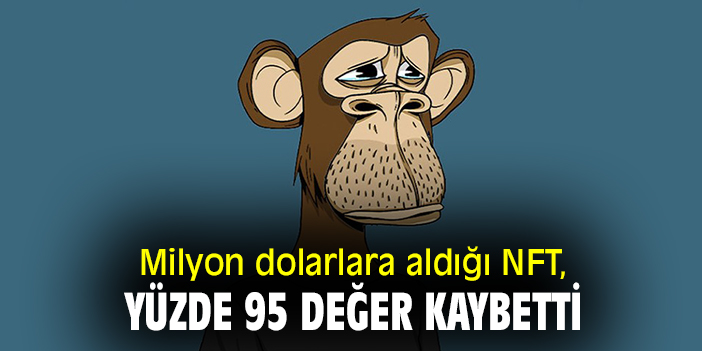 Milyon dolarlara aldığı NFT yüzde 95 değer kaybetti!