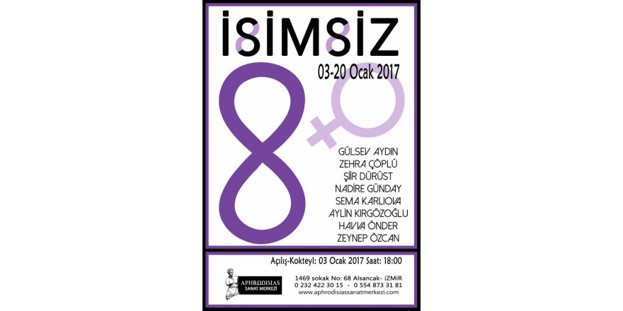 “İsimsiz” sergisi sanatseverlerle buluşuyor