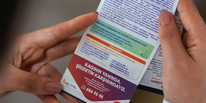 Şiddete karşı farkındalık çalışması