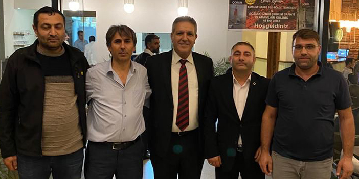 İzmir'de yaşayan Çorumlular bir araya geldi