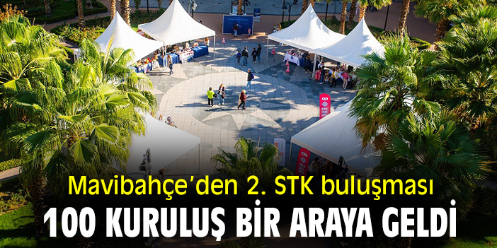 Mavibahçe'de 2. STK buluşması, 100 kuruluş bir araya geldi