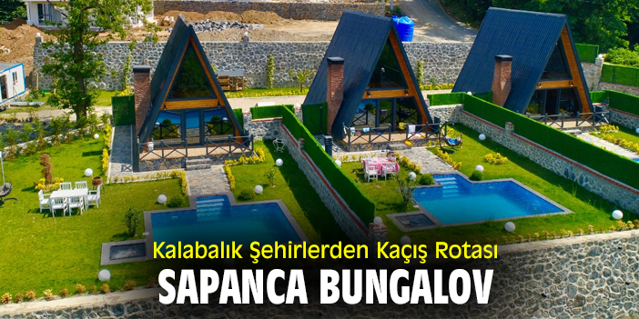 Kalabalık Şehirlerden Kaçış Rotası Sapanca Bungalov