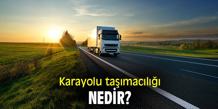 Karayolu Taşımacılığı Nedir?