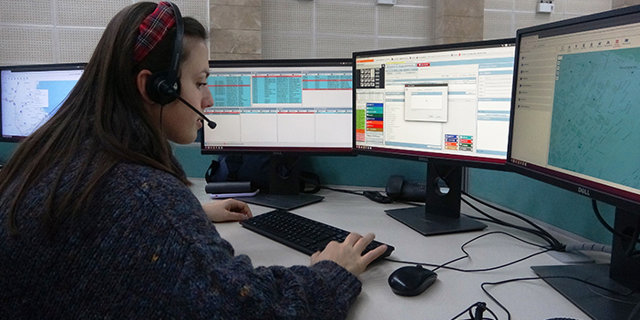 112’yi 505 kez aradı!