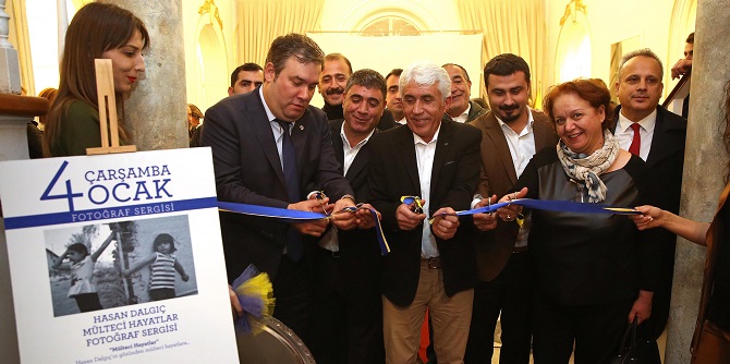 Savaşın savurduğu hayatlar bu sergide