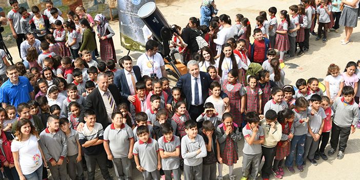 Teleskop köye geldi!