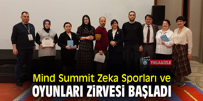 Mind Summit Zeka Sporları ve Oyunları Zirvesi başladı