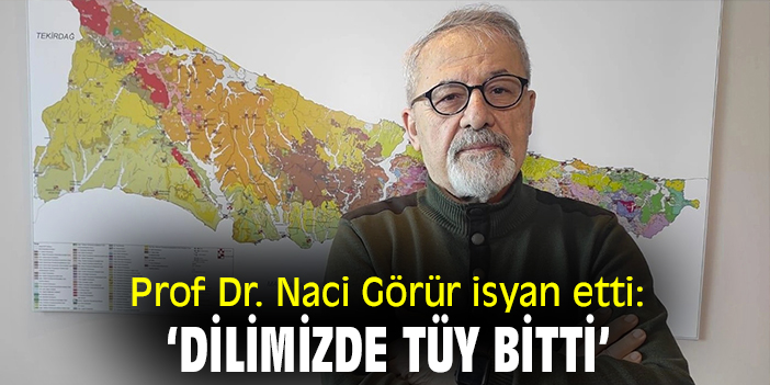 Prof Dr. Naci Görür isyan etti: ‘Dilimizde tüy bitti’