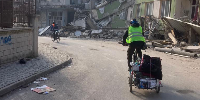 BisiDestek, depremzedeler için pedal çeviriyor