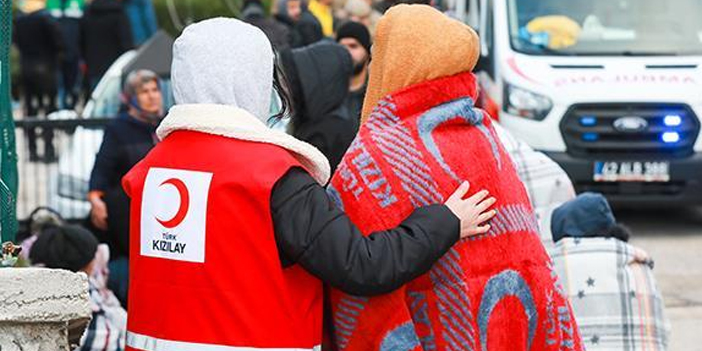 Kızılay'dan afetzedeler için uygulama
